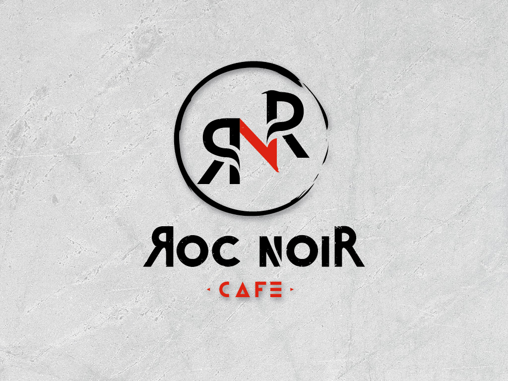 Graphiste culinaire en création de logo marque de café.