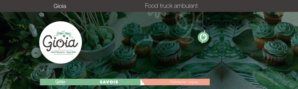 Graphiste culinaire logo food truck