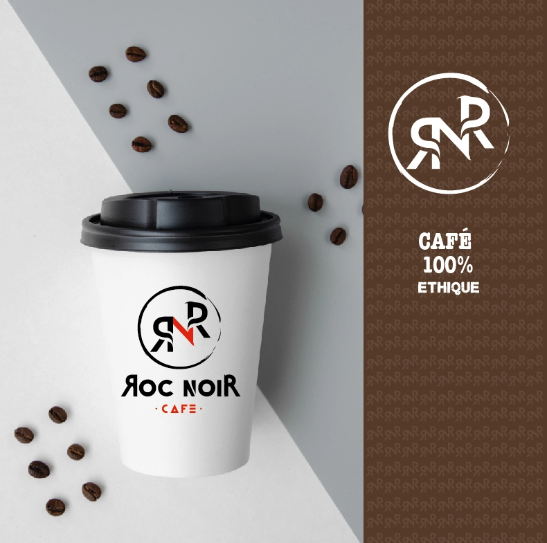 création logo marque de café