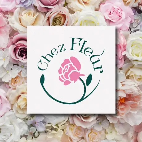 graphiste logo fleuriste