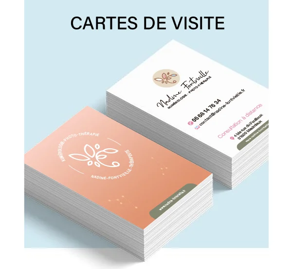 Création de carte de visite