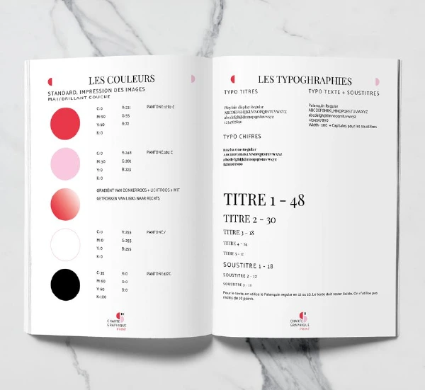 Conception de charte graphique