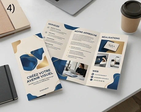 supports de communication flyer