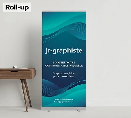 supports de communication roll-up